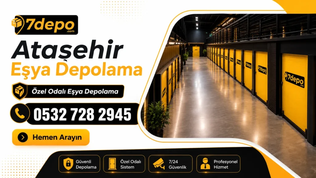 ataşehir eşya depolama profesyonel