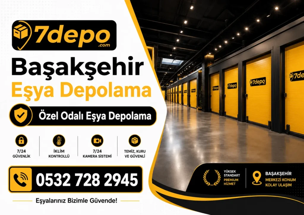 başakşehir eşya depolama özel odalı