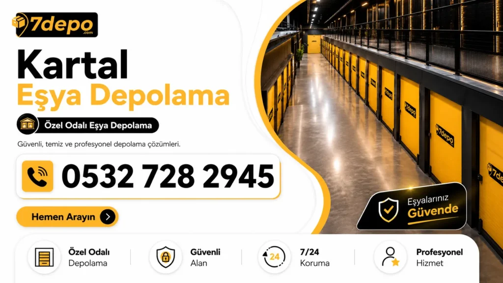 Kartal eşya depolama profesyonel
