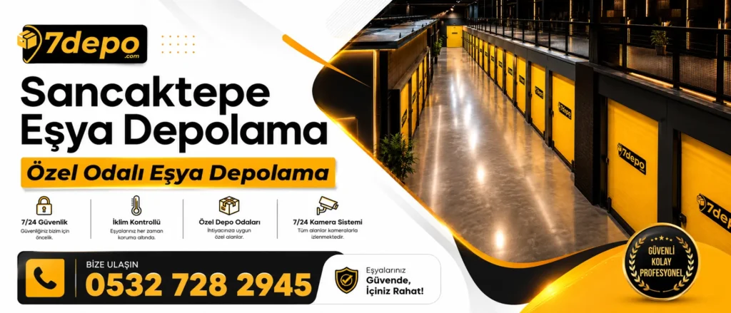 sancaktepe eşya depolama nem kontrollü depo