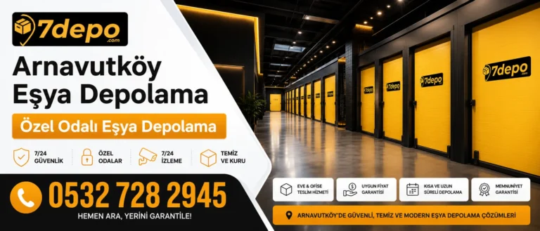 arnavutköy eşya depolama firması