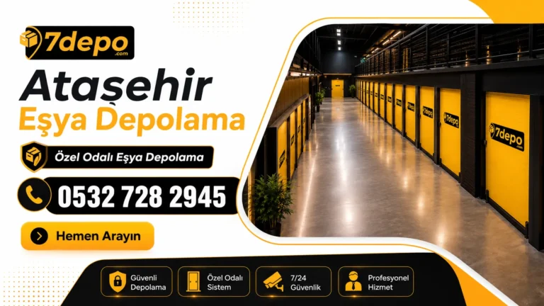 ataşehir eşya depolama profesyonel