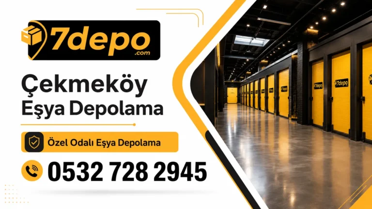 çekmeköy eşya depolama kiralık depo