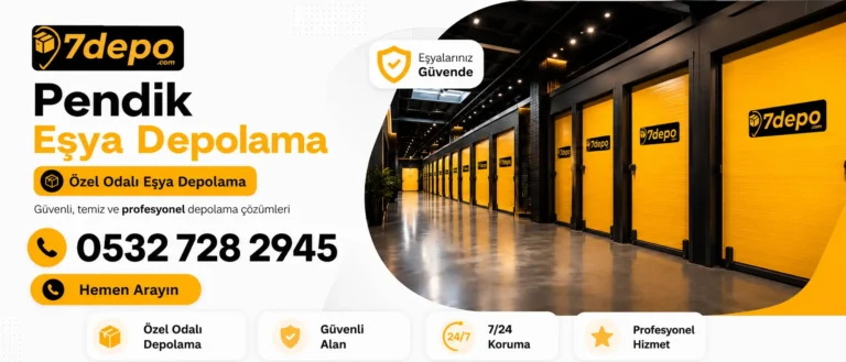 pendik eşya depolama firması asansörlü